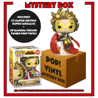 MY HERO ACADEMIA - HAWKS (METALLIC) POP! VINYL - MYSTERY BOX (INCLUDES HAWKS 3500PCS LIMITED EDITION & 9 POP! VINYL) - LIMITED EDITION