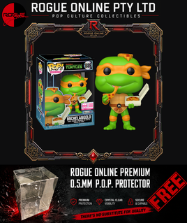 PRE-ORDER - TEENAGE MUTANT NINJA TURTLES - MICHELANGELO (EATING PIZZA) POP! VINYL - 1200PCS LEGENDARY LIMITED EDITION