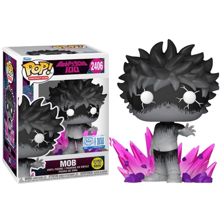 PRE-ORDER - MOB PSYCHO 100 - MOB (GLOW) POP! VINYL FIGURE - EXCLUSIVE EDITION - Rogue Online Pty Ltd