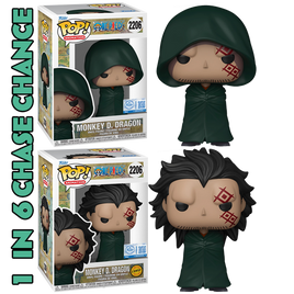 PRE-ORDER - ONE PIECE - MONKEY D. DRAGON #2206 POP! VINYL EXCLUSIVE - 1 IN 6 CHASE CHANCE