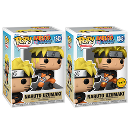 NARUTO SHIPPUDEN : Naruto Uzumaki Pop! Vinyl Figure - CHASE BUNDLE