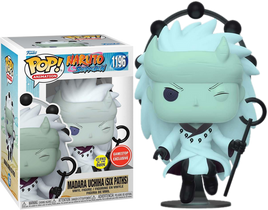 NARUTO - Pop! Vinyle Madara Uchiha Glow (Six Path) - EXCLUSIVITÉ GAMESTOP