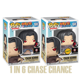 NARUTO SHIPPUDEN : Itachi Uchiha Pop! Vinyl - CHALICE EXCLUSIVE - PRE-RELEASE EDITION - 1 IN 6 CHASE CHANCE