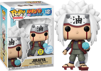 NARUTO : Figurine Pop! en vinyle exclusive de Jiraiya avec Rasengan Glow