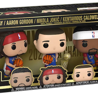 Denver Nuggets Funko 2023 NBA Finals Champions POP! Five-Pack With Trophy - 5000PC LIMITED EDITION