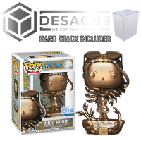 PRE-ORDER - ONE PIECE - NICO ROBIN (BRONZE) POP! VINYL - OFFICIAL FUNKO EXCLUSIVE + DESACNE STACK - US IMPORTED EDITION