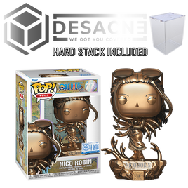 PRE-ORDER - ONE PIECE - NICO ROBIN (BRONZE) POP! VINYL - OFFICIAL FUNKO EXCLUSIVE + DESACNE STACK - US IMPORTED EDITION