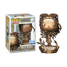 PRE-ORDER - ONE PIECE - NICO ROBIN (BRONZE) POP! VINYL - OFFICIAL FUNKO EXCLUSIVE + FUNKO STACK - US IMPORTED EDITION