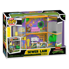 PRE-ORDER - TEENAGE MUTANT NINJA TURTLES - SEWER HOME BITTY BOX PLAYSET - FUNKO BITTY POP! VINYL