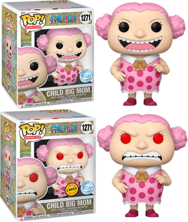 ONE PIECE - Child Big Mom Exclusive Pop! Vinyl - CHASE BUNDLE