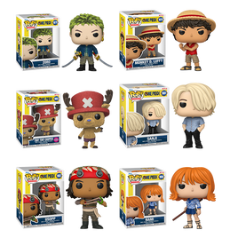 PRE-ORDER - ONE PIECE - LIVE ACTION SEASON 2 POP! VINYL FIGURE - BUNDLE (SET OF 6)