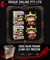 PRE-ORDER - ONE PIECE - THE WORLD'S STRONGEST WARRIORS - MONKEY D. LUFFY (WITH HELMET) POP! VINYL FIGURE - EXCLUSIVE EDITION CHASE BUNDLE