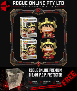 PRE-ORDER - ONE PIECE - THE WORLD'S STRONGEST WARRIORS - MONKEY D. LUFFY (WITH HELMET) POP! VINYL FIGURE - EXCLUSIVE EDITION CHASE BUNDLE