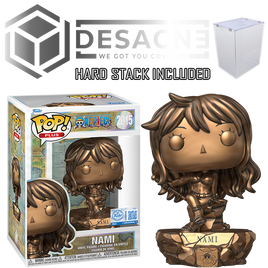 PRE-ORDER - ONE PIECE - Nami 25th Anniversary Pop! Vinyl Figure - OFFICIAL FUNKO EXCLUSIVE + DESACNE HARD STACK - US IMPORTED EDITION