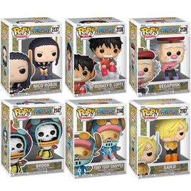 PRE-ORDER - ONE PIECE - EGGHEAD ISLAND POP! VINYL BUNDLE (SET OF 6)