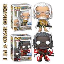 ONE PIECE - EGGHEAD ISLAND SILVERS RAYLEIGH POP! VINYL - EXCLUSIVE PLUS EDITION - 1 IN 6 CHASE CHANCE