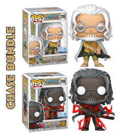 PRE-ORDER - ONE PIECE - EGGHEAD ISLAND SILVERS RAYLEIGH POP! VINYL - EXCLUSIVE PLUS EDITION - CHASE BUNDLE