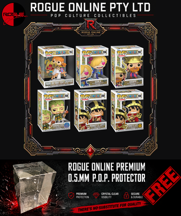 PRE-ORDER - ONE PIECE - THE WORLD'S STRONGEST WARRIORS BUNDLE POP! VINYL FIGURE - CHASE BUNDLE (SET OF 6) - EXCLUSIVE EDITION - Rogue Online Pty Ltd