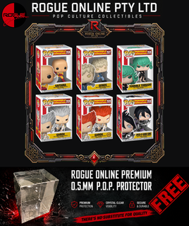 PRE-ORDER - ONE PUNCH MAN - SAITAMA GENOS TERRIBLE TORNADO GAROU SPEED-O POP! VINYL FIGURE - CHASE BUNDLE (SET OF 6)
