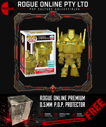 TRANSFORMERS - OPTIMUS POP! VINYL - 9500PCS LIMITED EDITION EXCLUSIVE - Rogue Online Pty Ltd