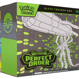 POKÉMON TCG: MEGA EVOLUTION - PERFECT ORDER ELITE TRAINER BOX - Rogue Online Pty Ltd