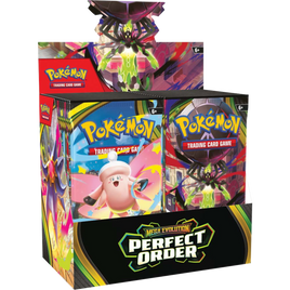 POKÉMON TCG: MEGA EVOLUTION - PERFECT ORDER BOOSTER BOX - Rogue Online Pty Ltd