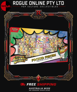 PRE-ORDER - POKÉMON TCG: MEGA EVOLUTION - ASCENDED HEROES FOCUSE FIGHTERS PREMIUM COLLECTION