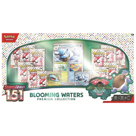 PRE-ORDER - Pokemon – Blooming Waters 151 – Heavy Hitters Box - Premium Collection