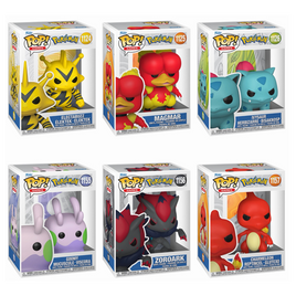 PRE-ORDER - POKEMON - 2026 POP! VINYL FIGURE - BUNDLE (SET OF 6)