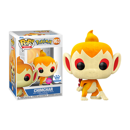 POKEMON - Chimchar Flocked Pop! Vinyl - FUNKO EXCLUSIVE