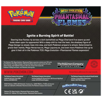 PRE-ORDER - POKÉMON TCG: MEGA EVOLUTION - PHANTASMAL FLAMES BOOSTER