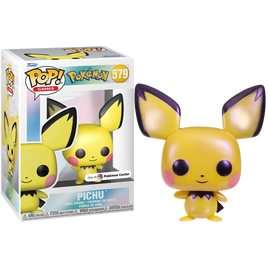 POKEMON : Figurine en vinyle Pop! Pichu Pearlscent - EXCLUSIF