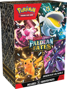 PRE-ORDER - POKÉMON TCG Scarlet & Violet 4.5 Paldean Fates Booster Bundle Set