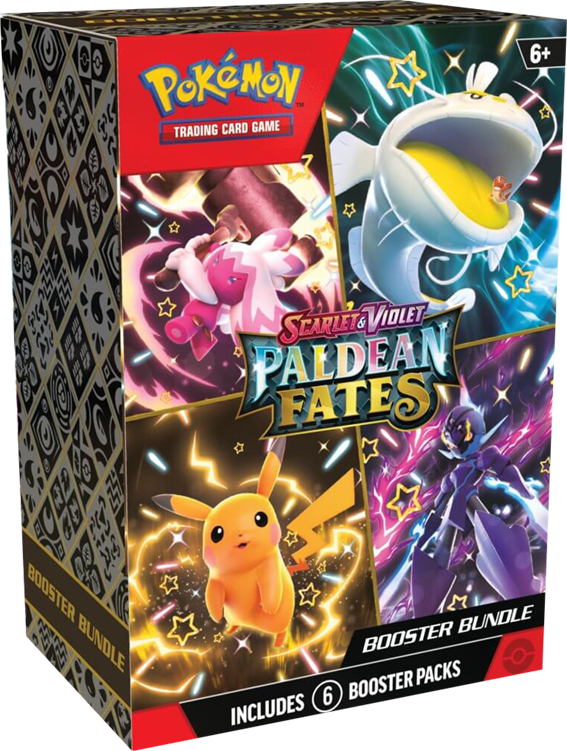 PRE-ORDER - POKÉMON TCG Scarlet & Violet 4.5 Paldean Fates Booster Bundle Set