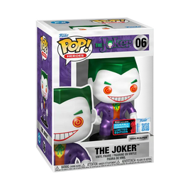 PRE-ORDER - DC HEROES - DC COMICS JOKER (METALLIC) POP! VINYL + FUNKO HARD STACK - 2025 NYCC 1000PCS LIMITED EDITION