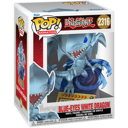 PRE-ORDER - YU-GI-OH! - BLUE EYES WHITE DRAGON POP! VINYL - PREMIUM EXCLUSIVE EDITION - Rogue Online Pty Ltd