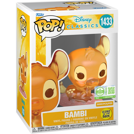 DISNEY CLASSICS - BABMI (GLOW) POP! VINYL - 5000PCS ULTRA LIMITED EDITION EXCLUSIVE - Rogue Online Pty Ltd