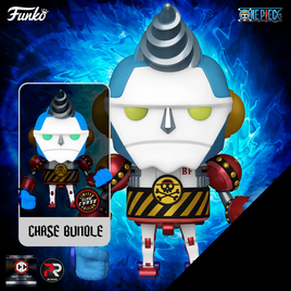 ONE PIECE - General Franky Pop! Vinyl Figure - CHALICE EXCLUSIVE - CHASE BUNDLE - PRE-RELEASE EDITION