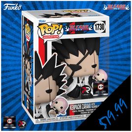 BLEACH - Kenpachi Zaraki with Yachiru #1730 Pop! Vinyl Figure - CHALICE EXCLUSIVE PRE-RELEASE EDITION