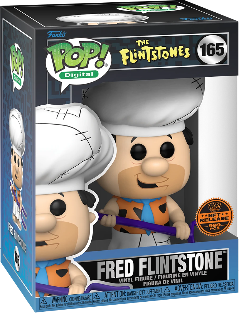 The Flintstones: Fred Flintstone Pop! Vinyl GRAIL NFT EXCLUSIVE