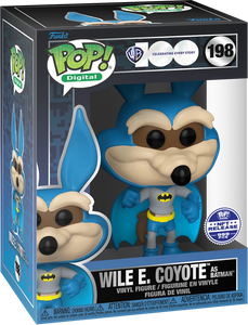 WB 100TH ANNIVERSARY X FUNKO - Wile E. Coyote as Batman Pop! Vinyl - FUNKO NFT EXCLUSIVE 999PCS