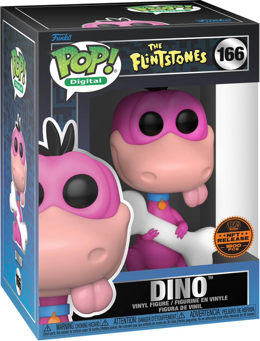 The Flintstones: Dino Pop! Vinyl LEGENDARY - NFT EXCLUSIVE