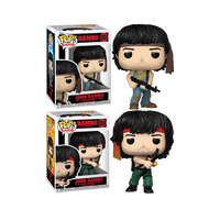 PRE-ORDER - RAMBO - FIRST BLOOD: POP! VINYL FIGURE - BUNDLE (SET OF 2)