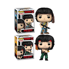 PRE-ORDER - RAMBO - FIRST BLOOD: POP! VINYL FIGURE - BUNDLE (SET OF 2)
