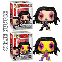PRE-ORDER - WWE - RHEA RIPLEY (WRESTLEMANIA XL) POP! VINYL FIGURE - CHASE BUNDLE