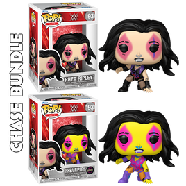 PRE-ORDER - WWE - RHEA RIPLEY (WRESTLEMANIA XL) POP! VINYL FIGURE - CHASE BUNDLE