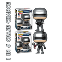 PRE-ORDER - ROBOCOP 2 - ROBOCOP (METALLIC) POP! VINYL FIGURE - 1 IN 6 CHASE CHANCE