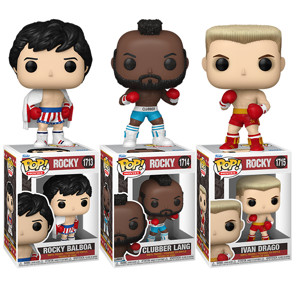ROCKY Pop! Vinyl Figure - BUNDLE SET OF 3| Rogue Online Pty Ltd