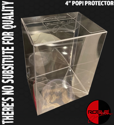 Rogue Online's Exclusive & Premium 0.5mm 4" POP! Vinyl Protector - (PACK OF 20) - Rogue Online Pty Ltd