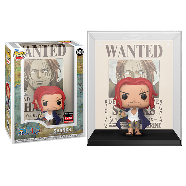 ONE PIECE: Shanks Movie Poster Pop! Vinyl - FUNKO EXPO 2024 EXCLUSIVE ...